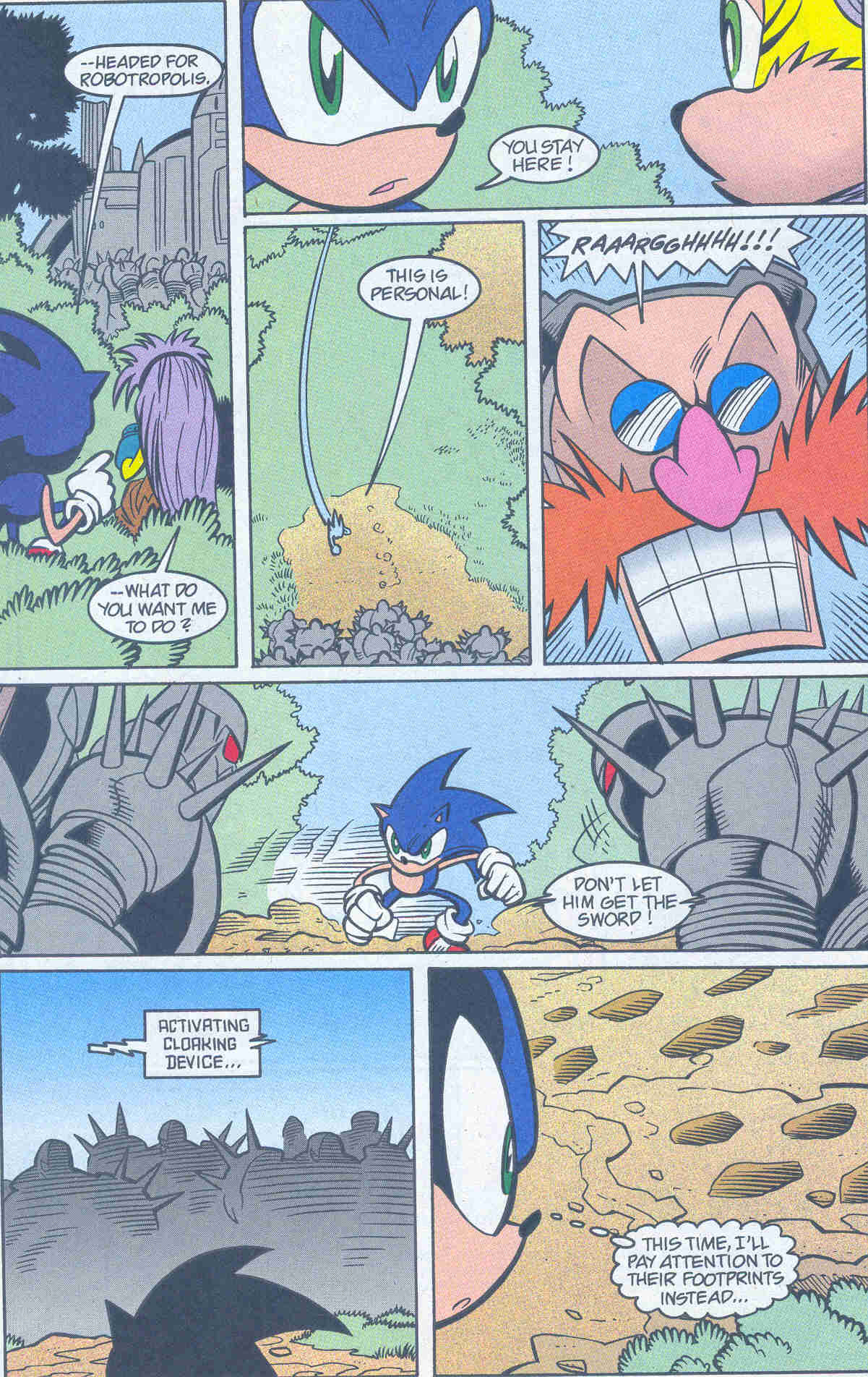 Sonic - Archie Adventure Series January 2001 Page 13